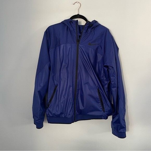 Nike jacket mens blue dri fit Nike jacket size large - Picture 7 of 9